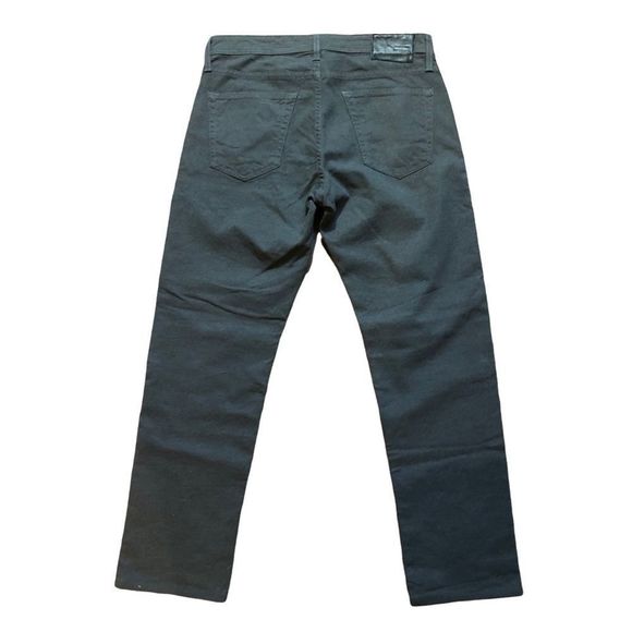 ag adriano goldschmied tellis 32 modern slim gray inseam 28 cotton blend - Picture 2 of 8